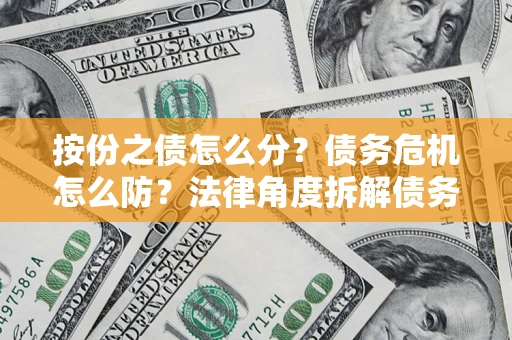 北京按份之债怎么分？债务危机怎么防？法律角度拆解债务分配与风险自保指南