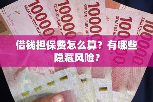 北京借钱担保费怎么算？有哪些隐藏风险？