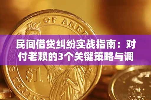 北京民间借贷纠纷实战指南：对付老赖的3个关键策略与调解盲区解析