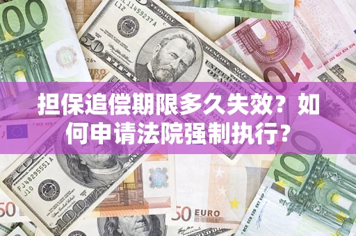 北京担保追偿期限多久失效？如何申请法院强制执行？