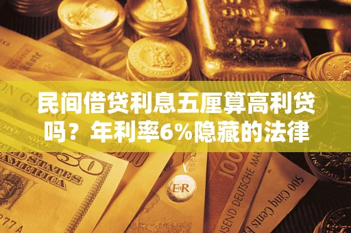 北京民间借贷利息五厘算高利贷吗？年利率6%隐藏的法律风险全解析