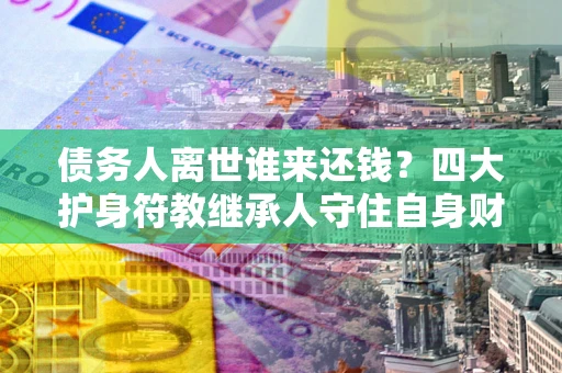 北京债务人离世谁来还钱？四大护身符教继承人守住自身财产